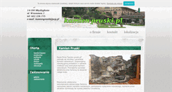 Desktop Screenshot of kamien-pruski.pl
